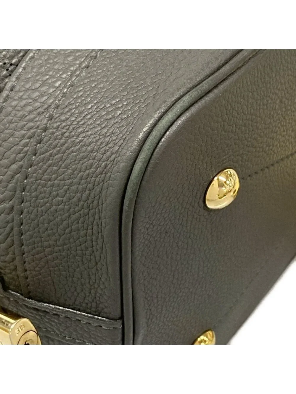 Louis Vuitton Handbag Mahina Stella GM Anthracite Leather